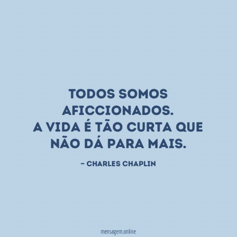 Todos somos aficcionados