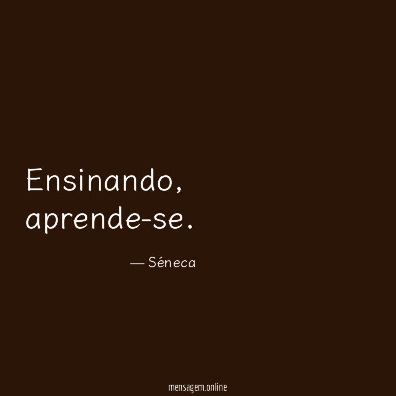 Ensinando
