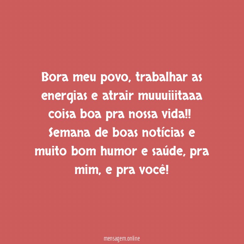 Bora meu povo