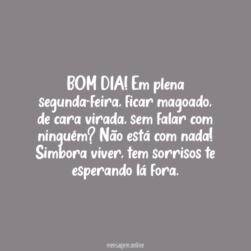 BOM DIA