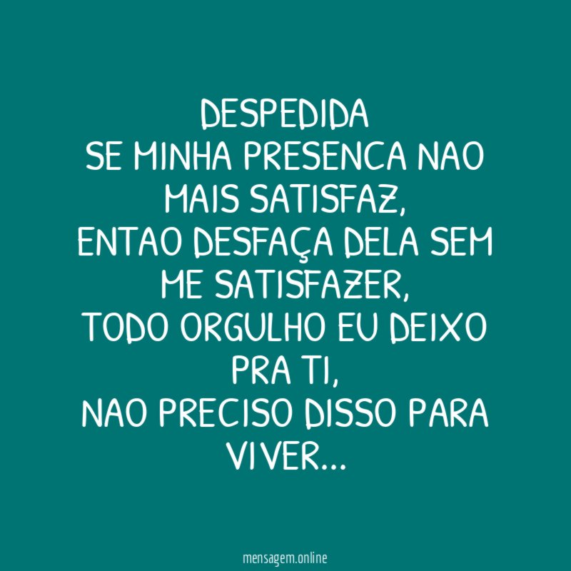 Despedida
