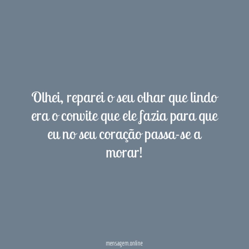 Olhei