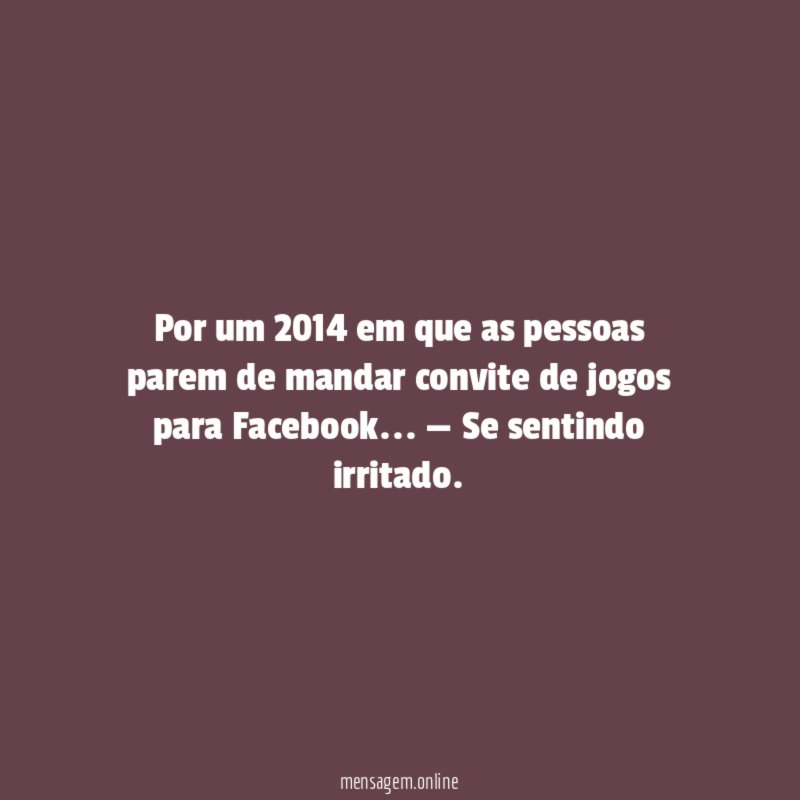 Por um 2014 em que as pessoas parem