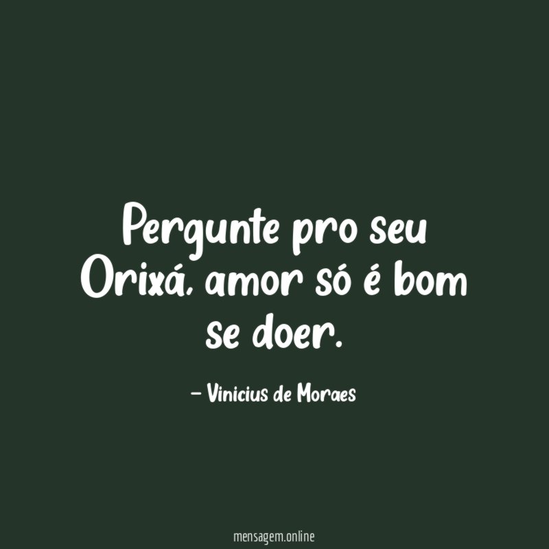 Pergunte pro seu Orixá