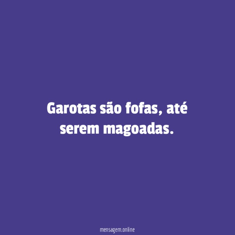 Garotas são fofas