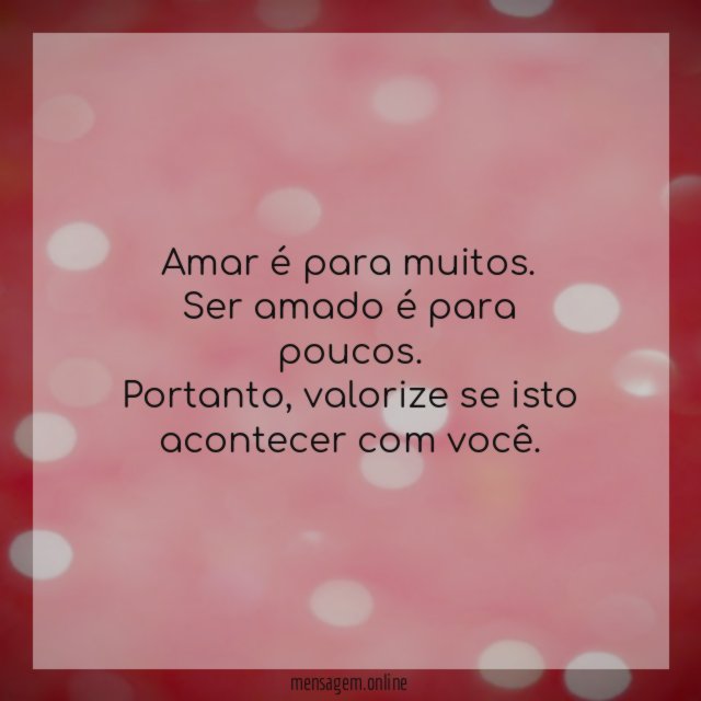 Amar é para muitos