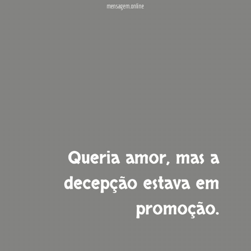 Queria amor