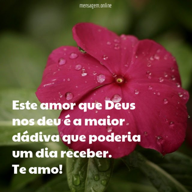 Dádivas de Deus e do Amor