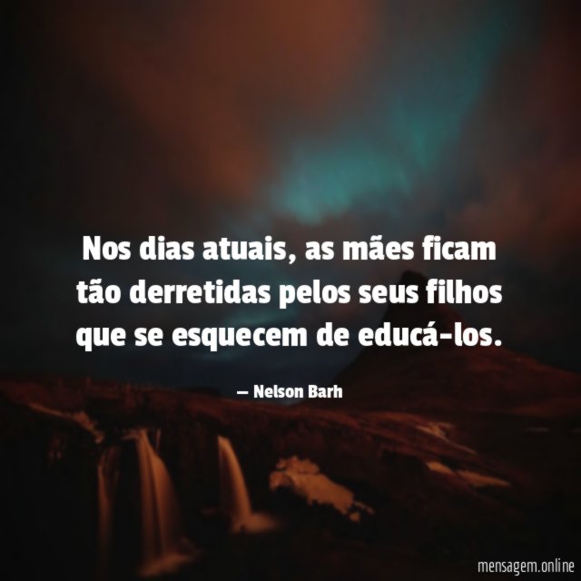 Nos dias atuais