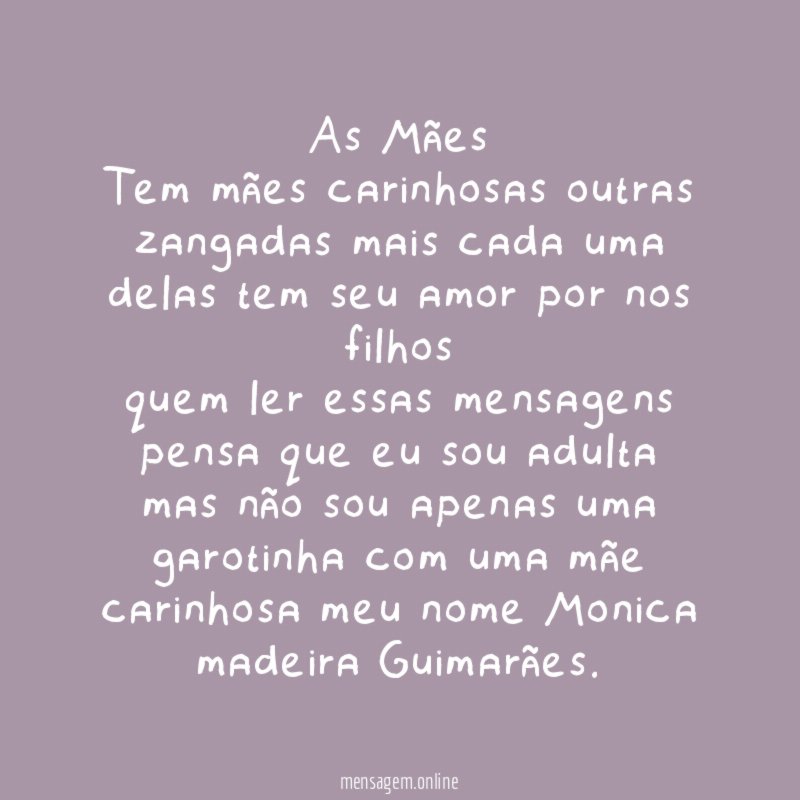 As Mães