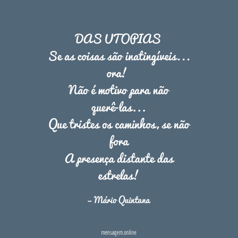 DAS UTOPIAS