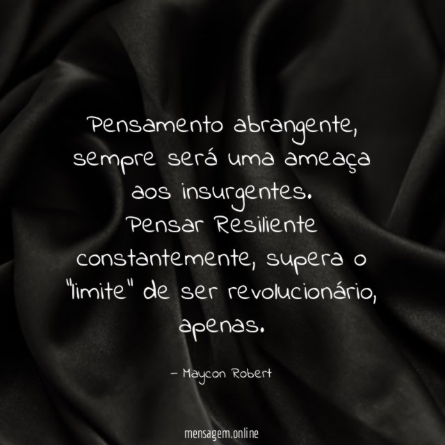 Pensamento abrangente