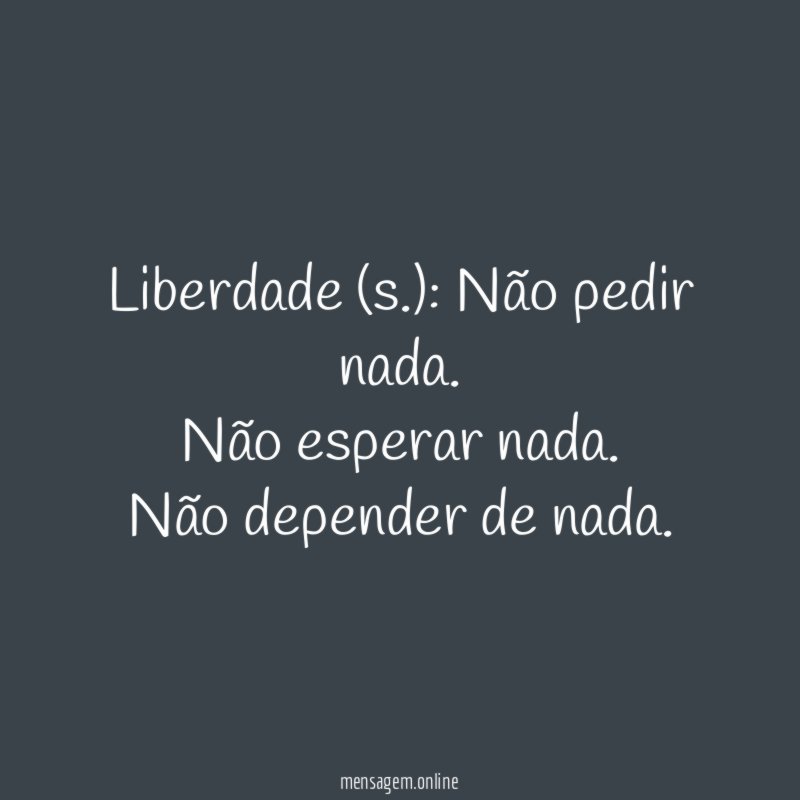 Liberdade (s