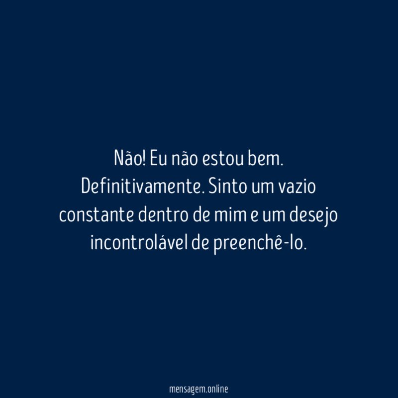 Não