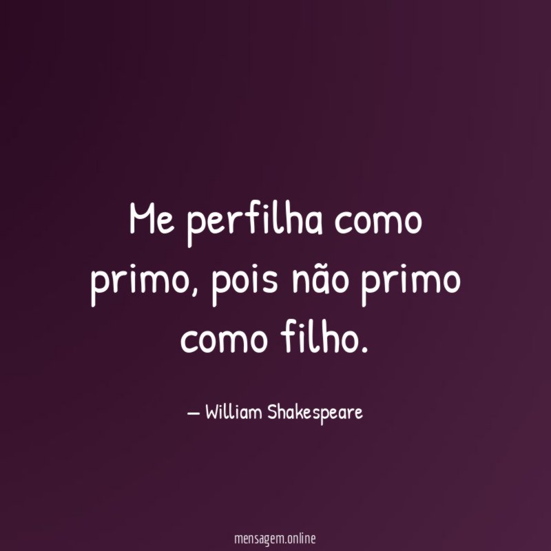 Me perfilha como primo