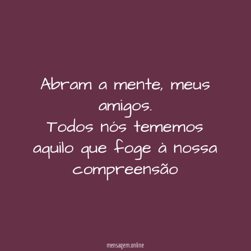 Abram a mente