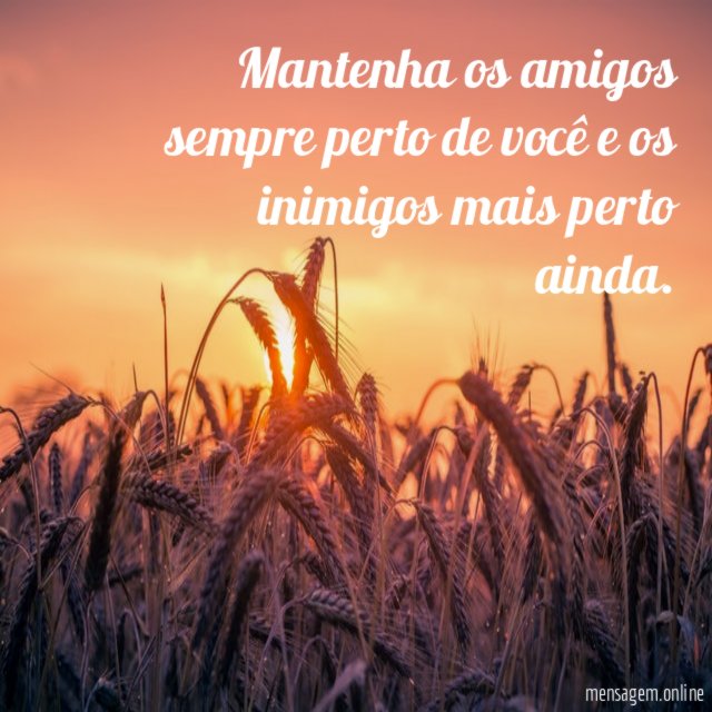 Mantenha os amigos sempre perto de você