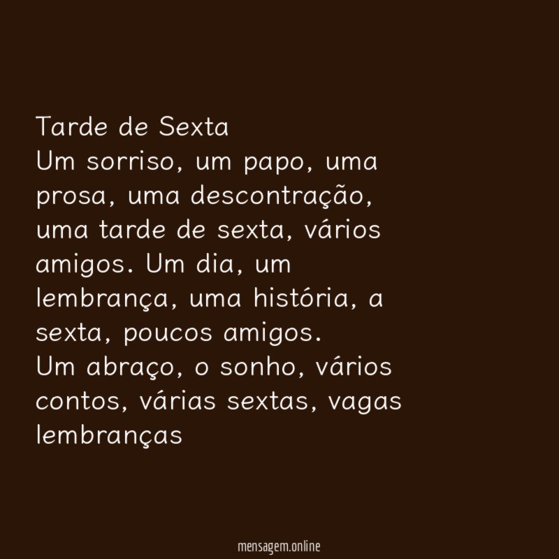 Tarde de Sexta