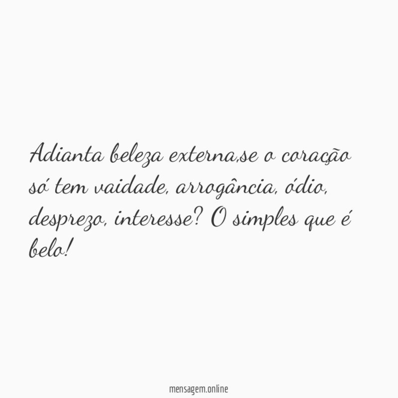 Adianta beleza externa