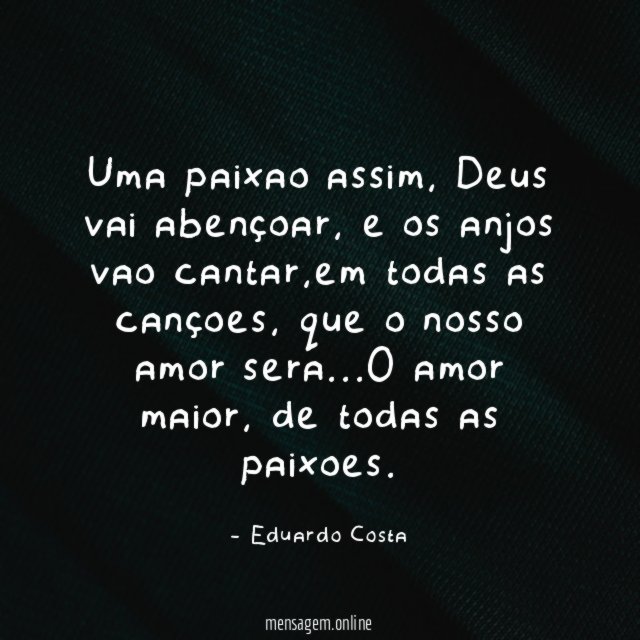 Uma paixao assim