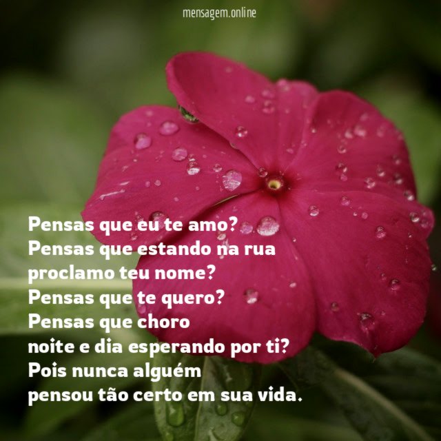 Pensas?