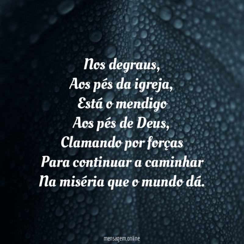 Nos degraus
