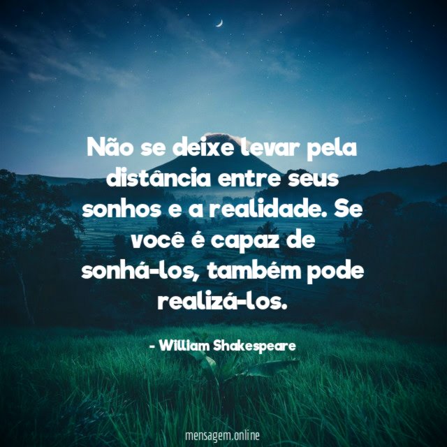 Não se deixe levar pela distância entre seus