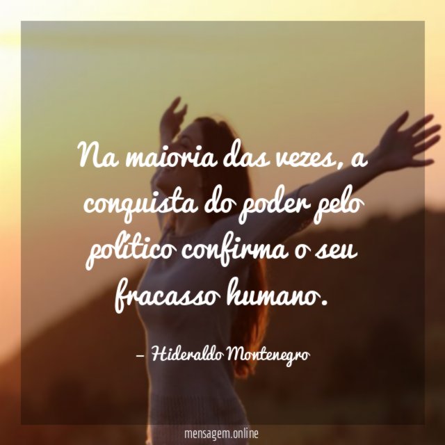 Na maioria das vezes