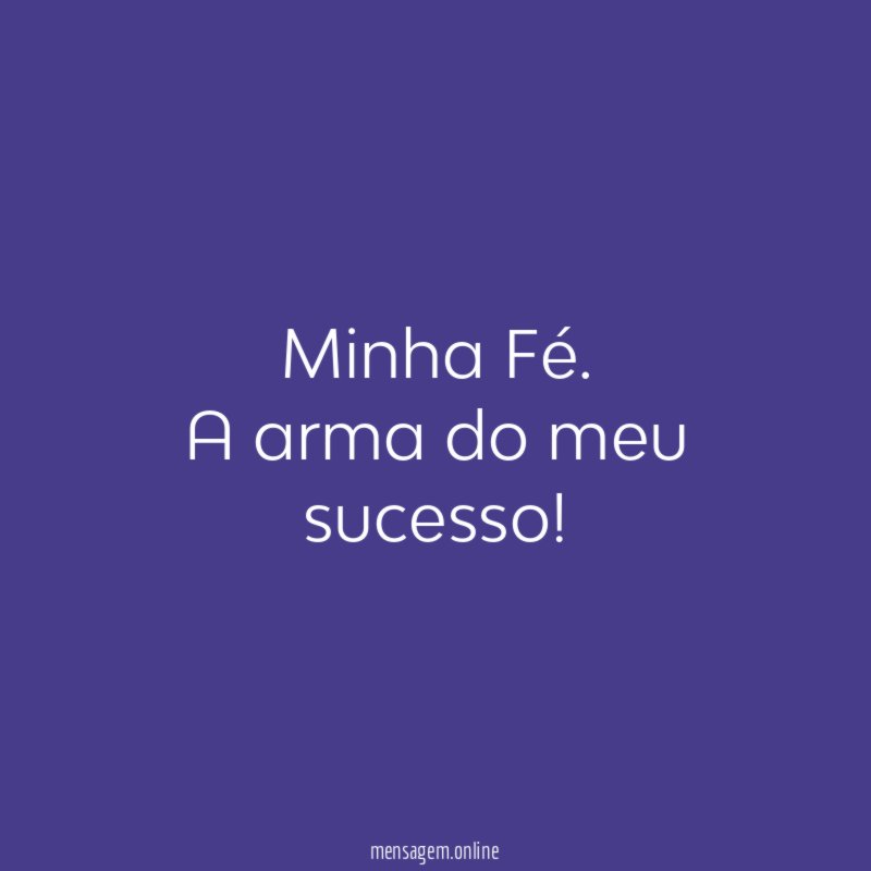 Minha Fé