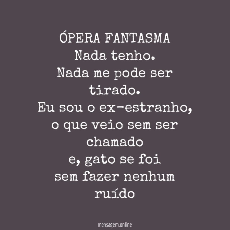 ÓPERA FANTASMA