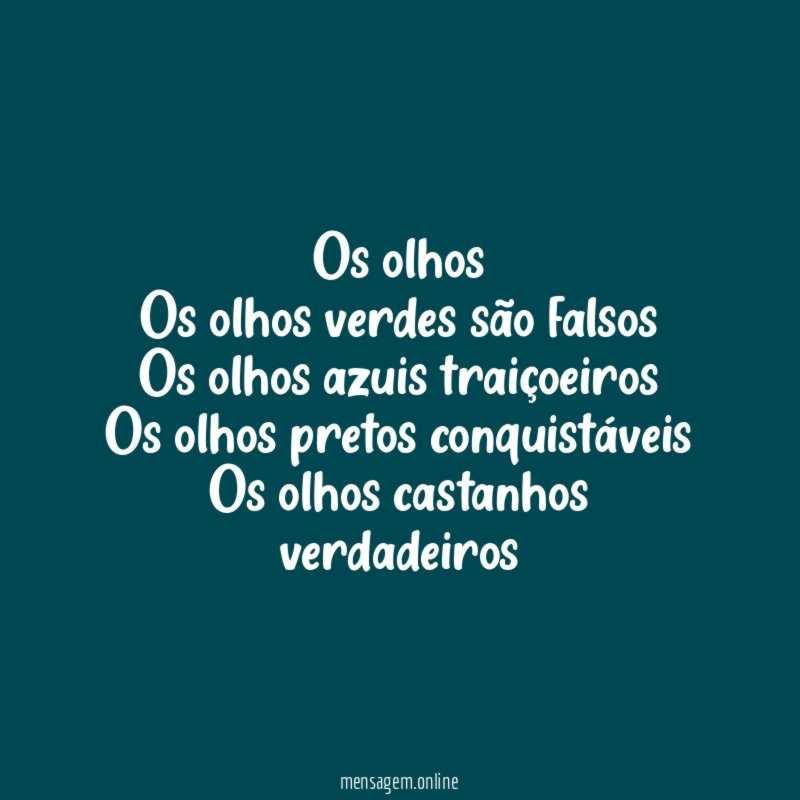 Os olhos