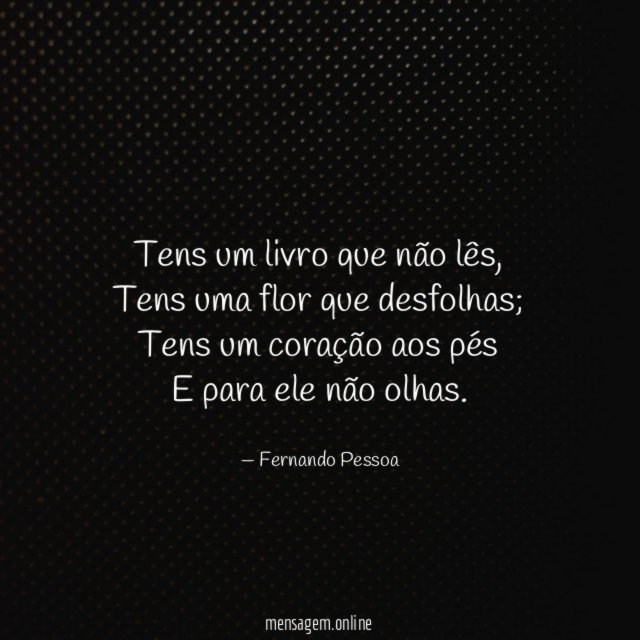 Tens um livro que não lês