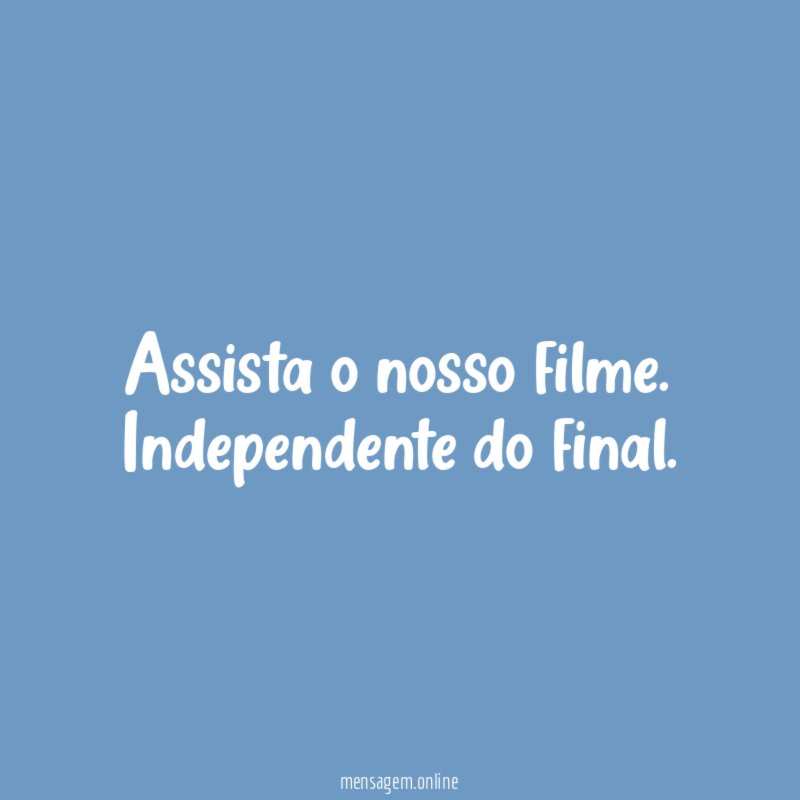 Assista o nosso filme