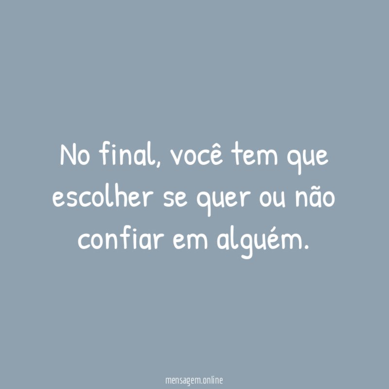 No final