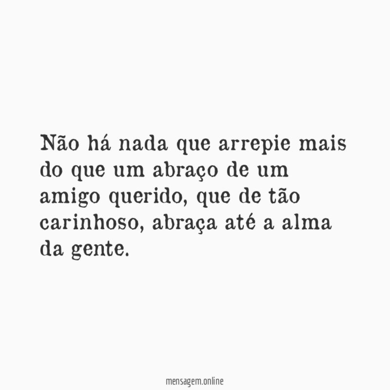 Não há nada que arrepie mais do que