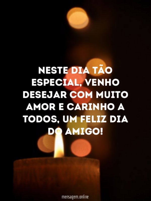 Neste dia tão especial