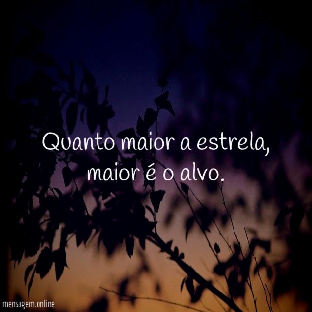 Quanto maior a estrela