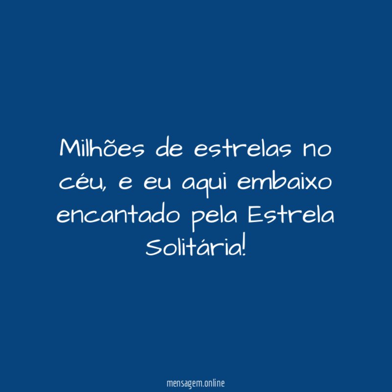 Milhões de estrelas no céu