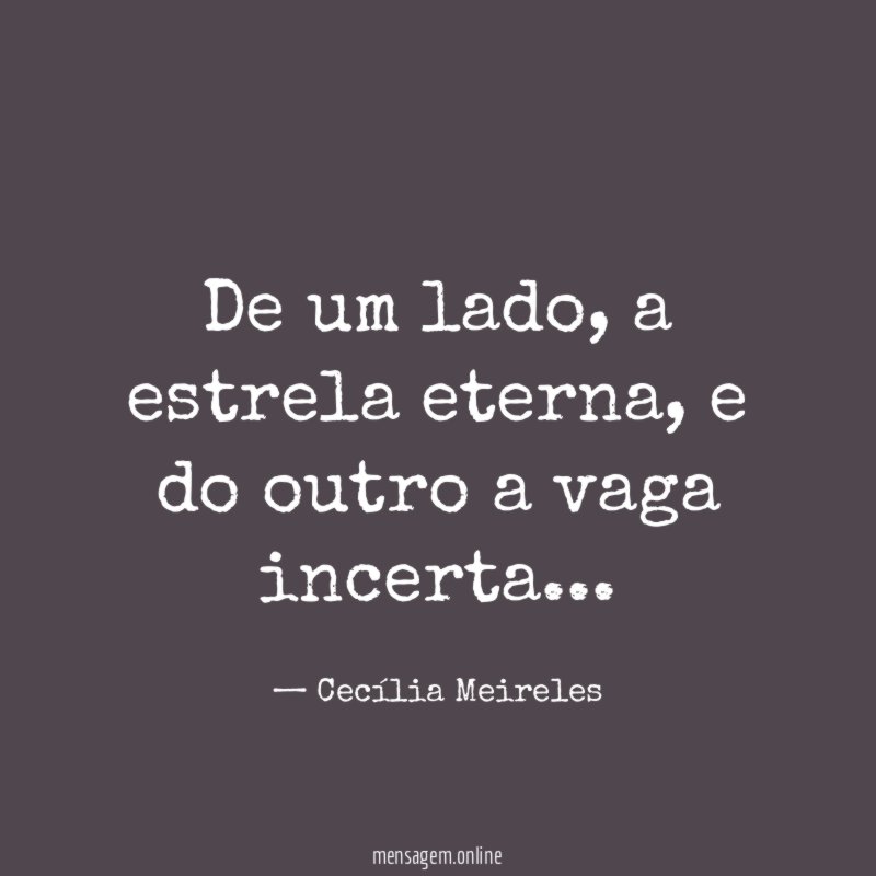 De um lado