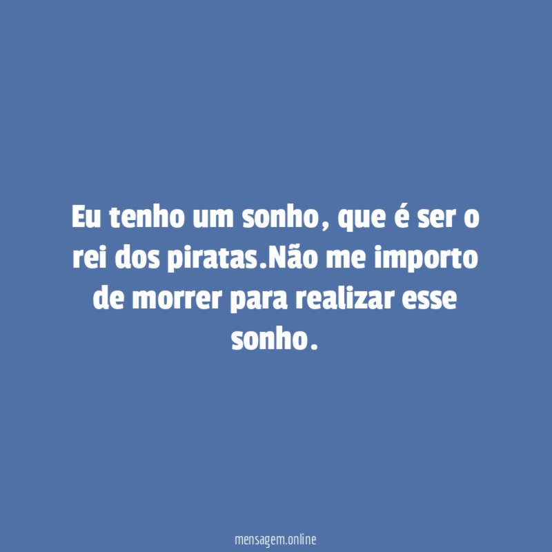 Eu tenho um sonho