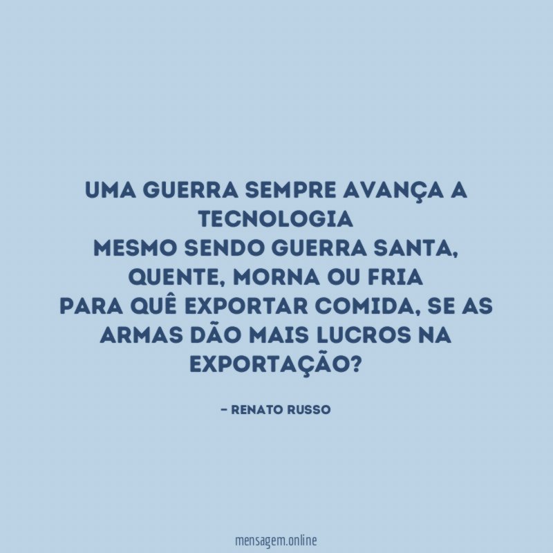 Uma guerra sempre avança a tecnologia Mesmo sendo guerra santa