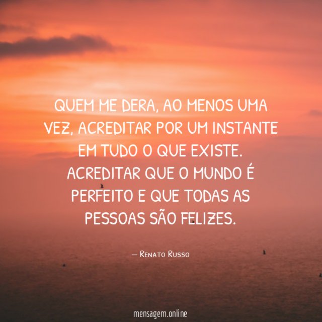 Quem me dera