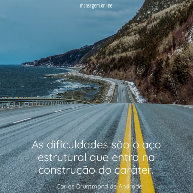As dificuldades são o aço estrutural que entra