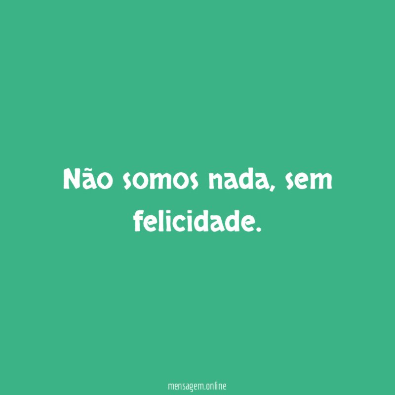 Não somos nada