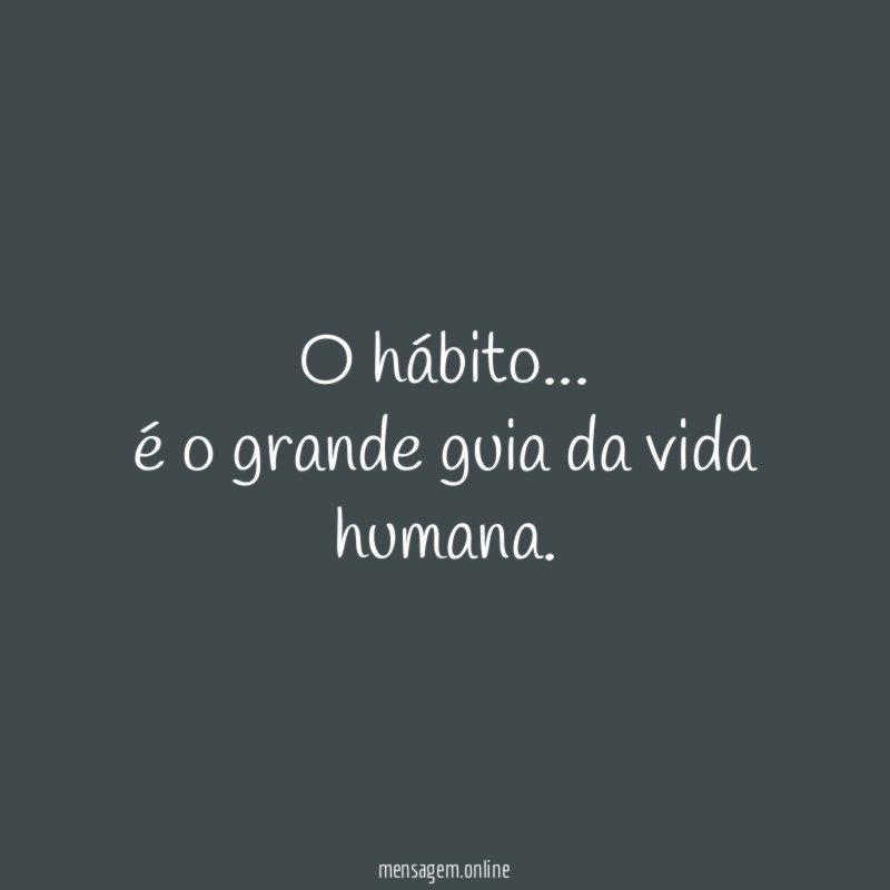 O hábito