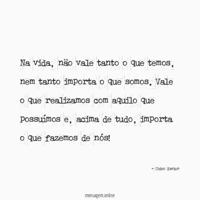 Na vida