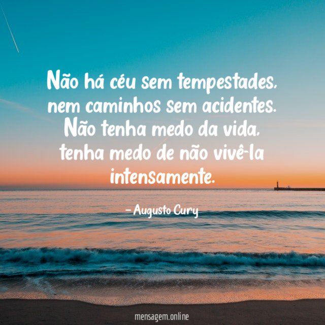 Não há céu sem tempestades