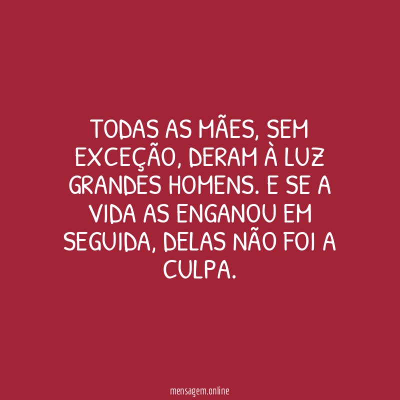 Todas as mães