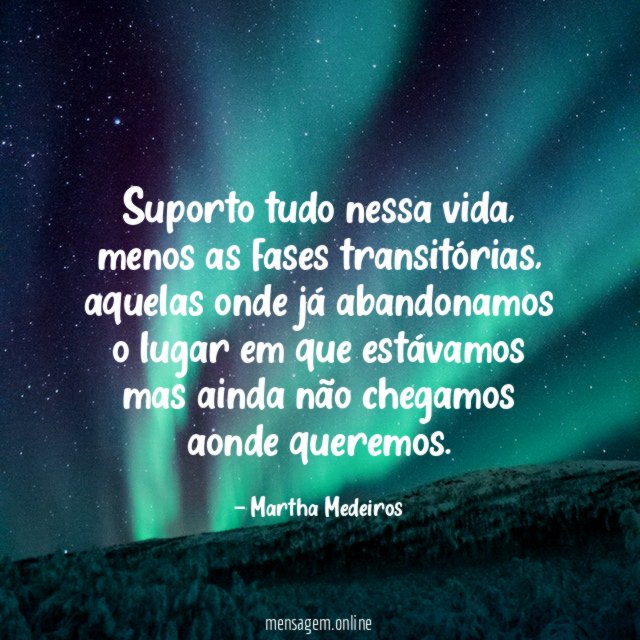 Suporto tudo nessa vida