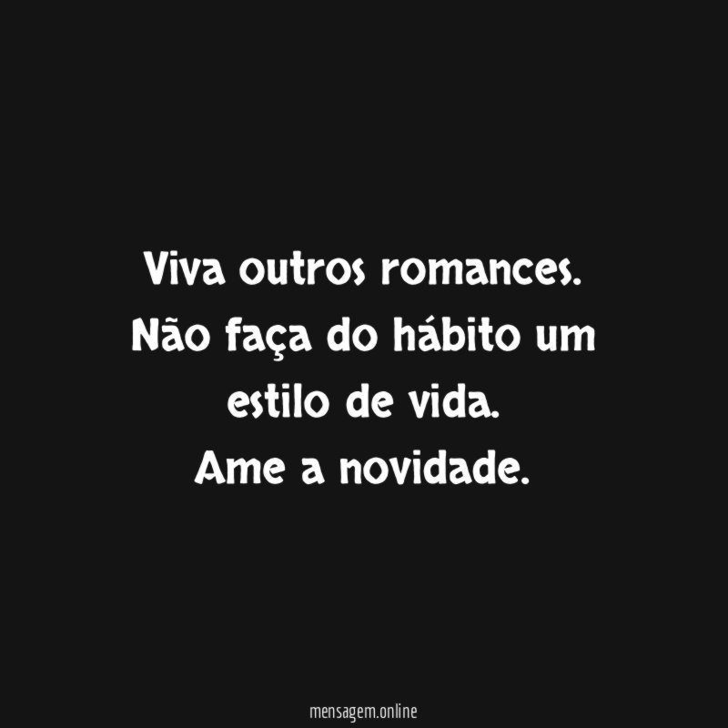 Viva outros romances